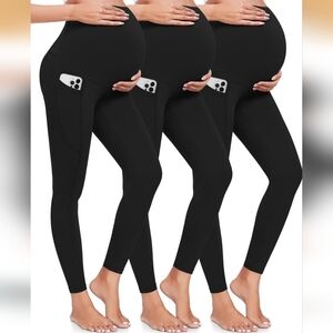 3 Pairs Of Maternity Leggings
